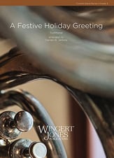 A Festive Holiday Greeting Concert Band sheet music cover